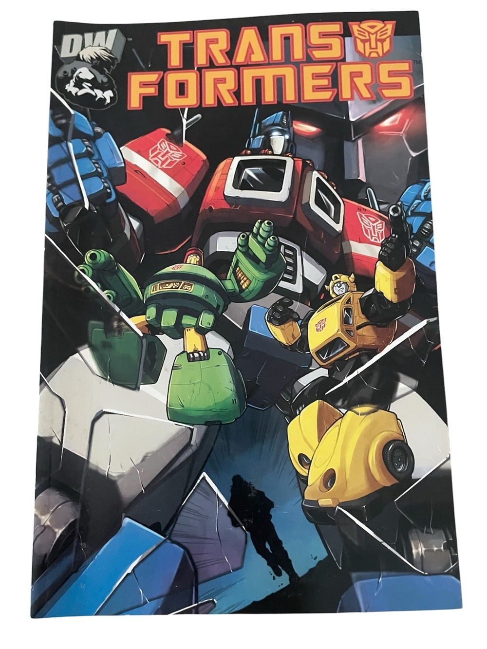 Transformers Dreamwave Comic Graphic Novel Optimus Prime Bumblebee